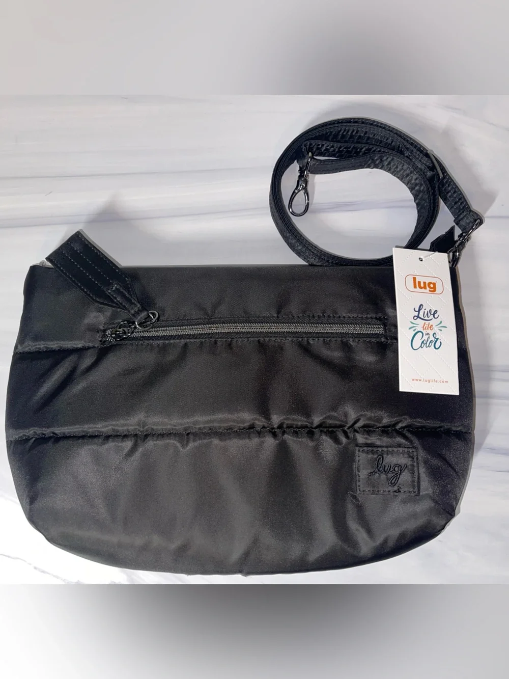 Lug Moonwalk crossbody - black - new!